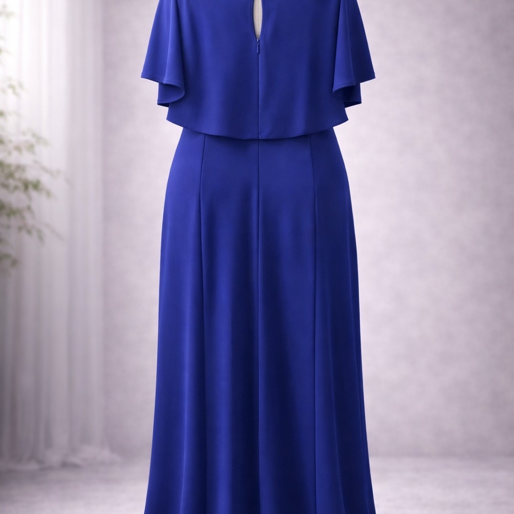 Adrianna Papell Royal Blue Formal Dress – Size 18W – New With Tags - Picture 3 of 10